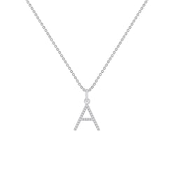 Personalisierte goldene Buchstabenanhänger mit Diamanten Munro