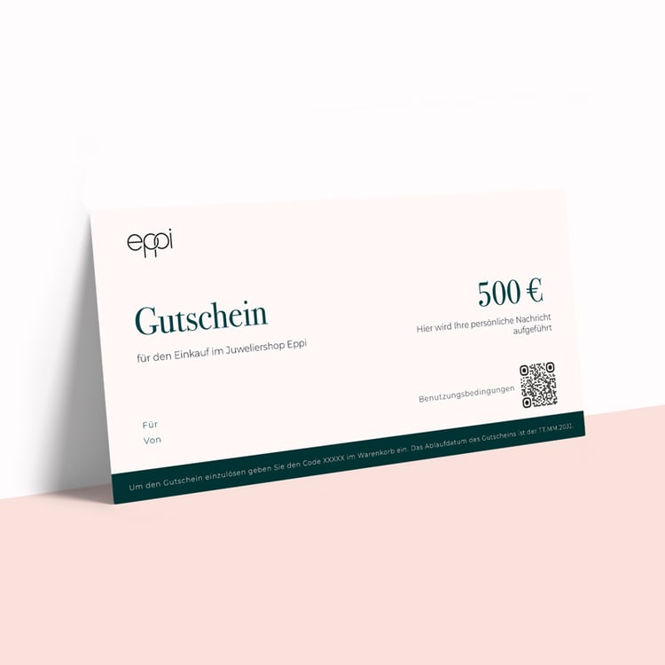 Geschenkgutschein im Wert von EUR 500