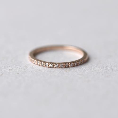 Goldener Eternity-Ring mit 1.50 mm Lab Grown Diamanten Otila
