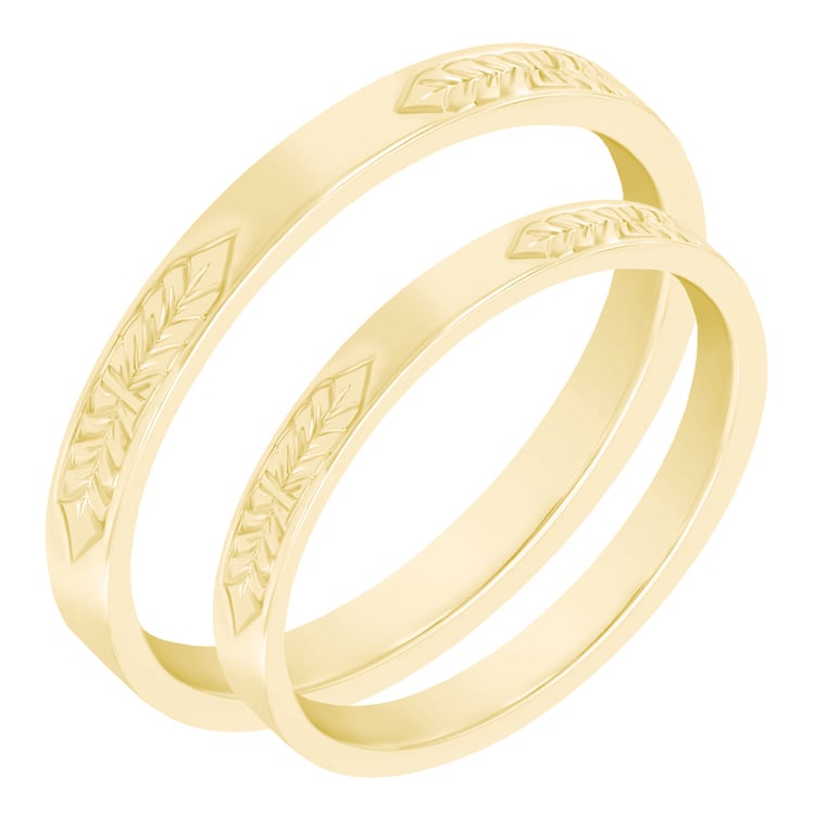 Hochzeit Ringe Gelbgold 39733