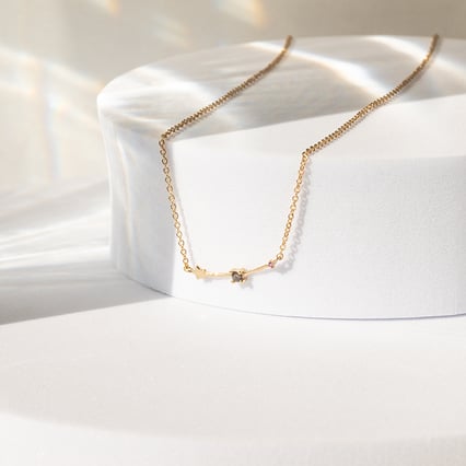 Halskette mit Tierkreiszeichen Aries