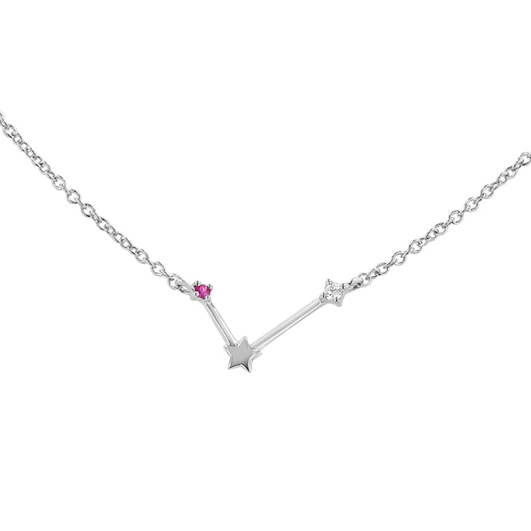 Halskette mit Tierkreiszeichen Libra 140817