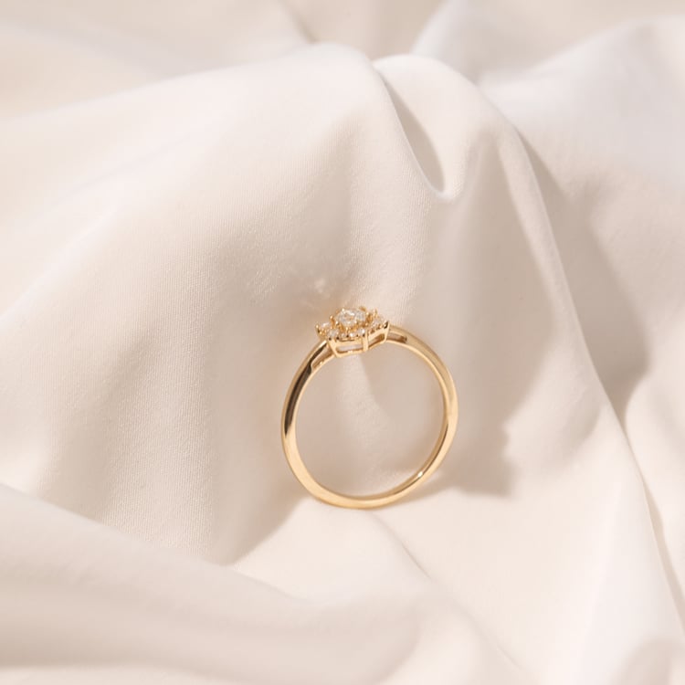 Ring mit Lab Grown Diamanten Lenora 102110