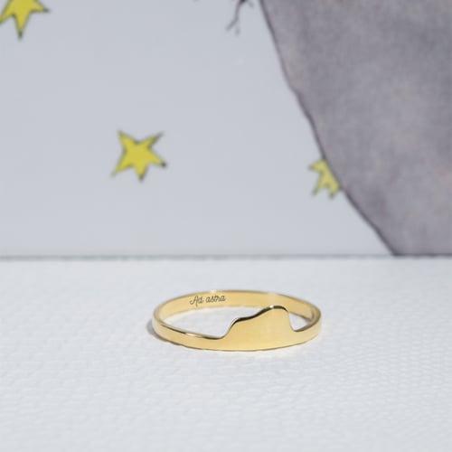 Ring mit einem versteckten Elefanten Der Kleine Prinz