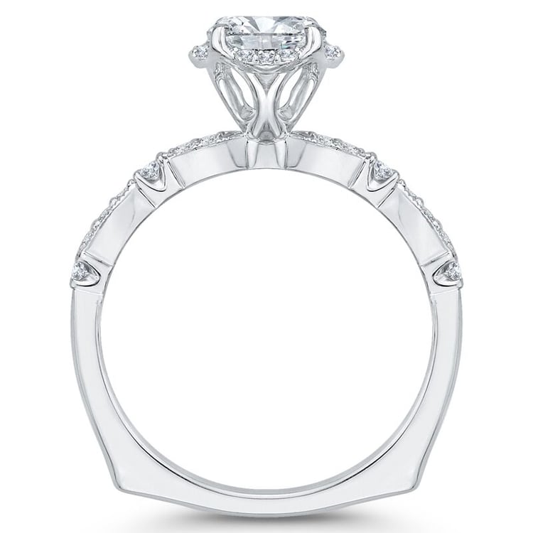 Verlobungsring aus Gold mit Diamanten 46384