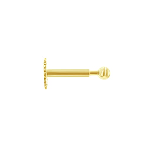Goldener Labret Piercing Ohrstecker Izis