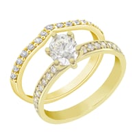 Ringset mit Diamanten Ihrer Wahl Marveille