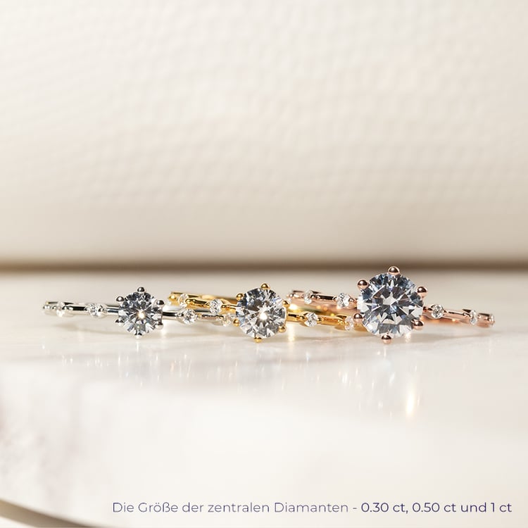 Verlobungsring mit Diamanten Imelda 134102