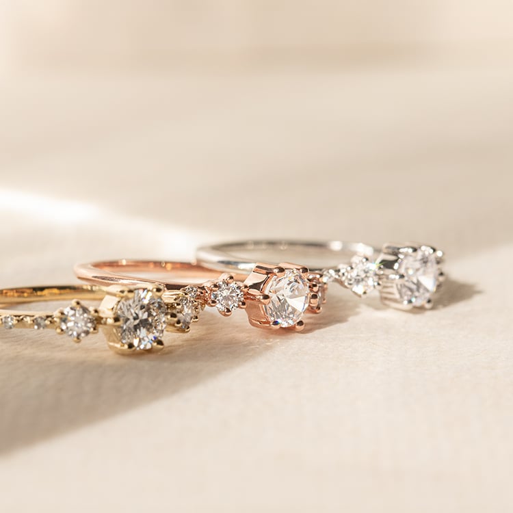 Verlobungsring mit 0.35ct IGI zertifiziertem Diamanten Willa 138383