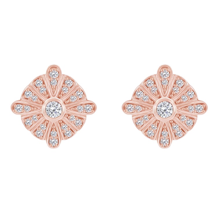 Eleganter Ohrschmuck aus Gold 48446