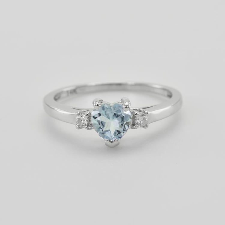 Ring aus Gold mit Aquamarin 42772