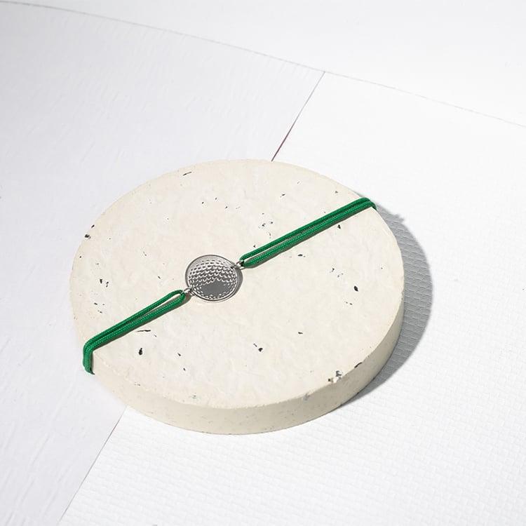 String-Armband Ball mit Gravur Ihrer Wahl Golf 124755