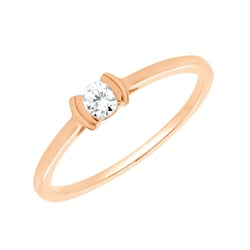 Minimalistischer Ring aus Gold mit Lab Grown Diamanten Otto