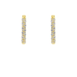 Runde Diamant-Ohrringe Nicholls