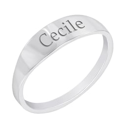 Goldener Siegelring mit Gravur Bryony