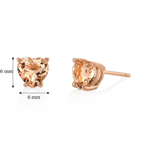 Goldenes Schmuckset mit Morganiten und Diamanten Sargas
