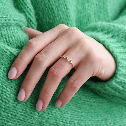 Perfekter Ring mit Diamanten Kayleah