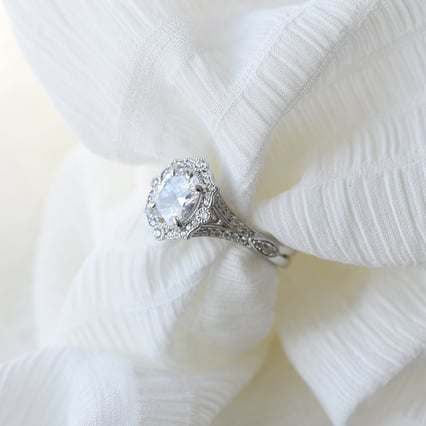 Verlobungsring im Vintagestil Ofelia