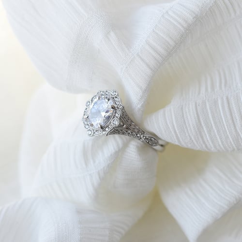 Verlobungsring im Vintagestil Ofelia