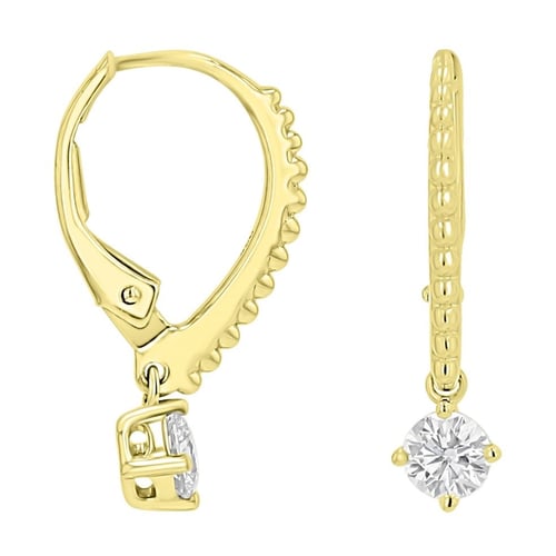 Silberne Ohrringe mit 0.25ct Lab Grown Diamanten Fana
