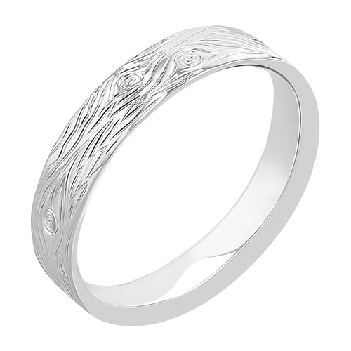 Eheringe mit einer Gravur wie eine Holzmaserung und Diamanten Dyanna