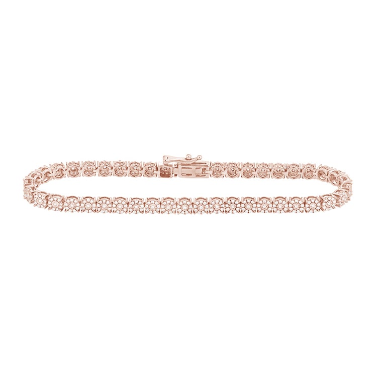 Elegantes Tennis Armband mit Diamanten Ramess 85211