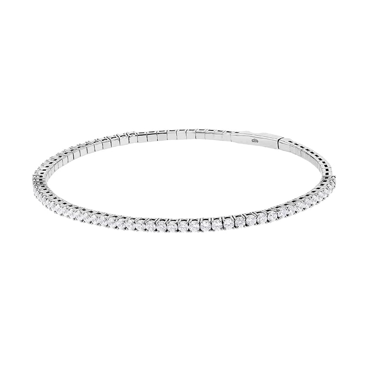 Goldenes Flexi Armband mit Diamanten Monroe 145866
