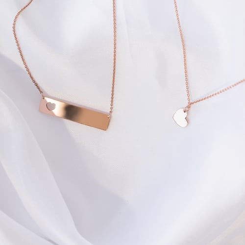 Silbernes Schmuckset für Zwei Bianca