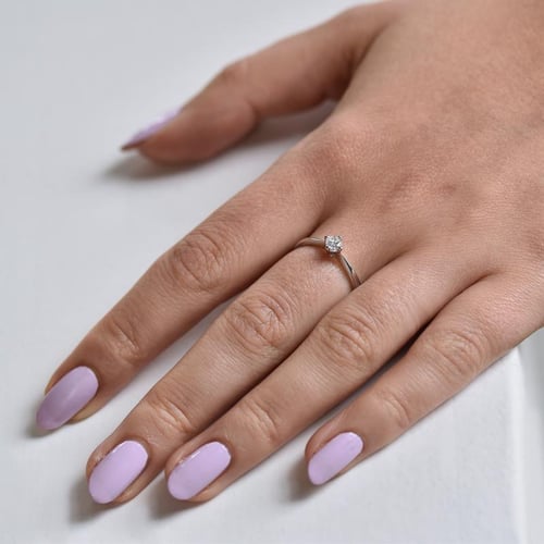 Verlobungsring mit Lab Grown Diamanten Sevati