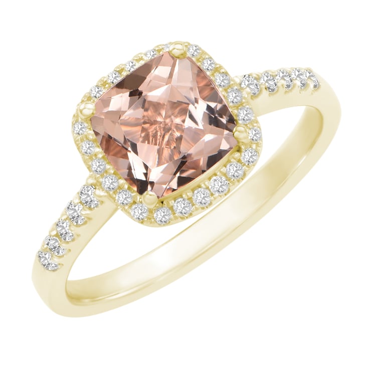 Goldring mit 2.35ct Morganit und Diamanten Karen 5391