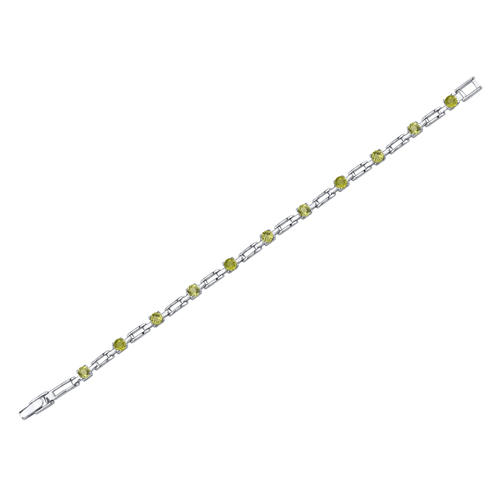 Silberarmband mit Olivin Jalysse 4010