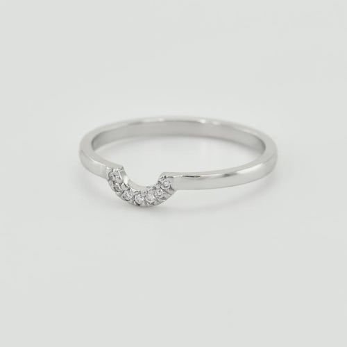 Goldener Diamantring Zarra