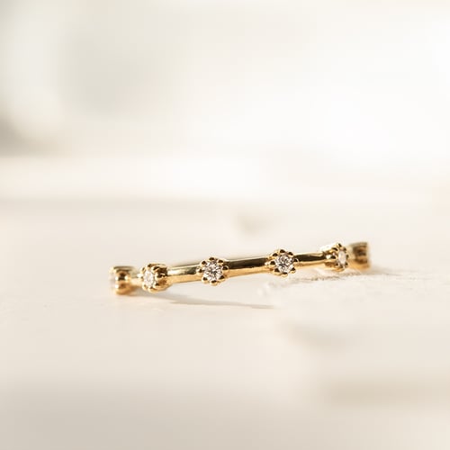 Exquisiter Ring mit Lab Grown Diamanten Charmie