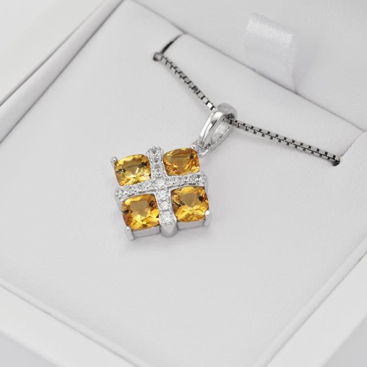 Citrinanhänger 30467