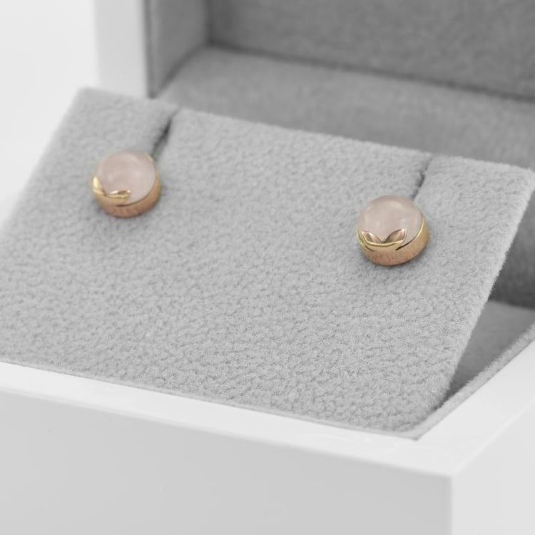 Rosenquartzschmuck 50556