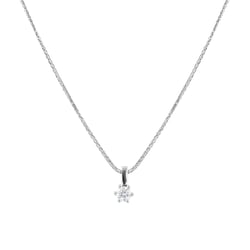 Platinanhänger mit Diamant Bette