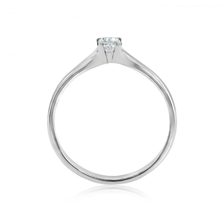 Goldener Diamantring 15920