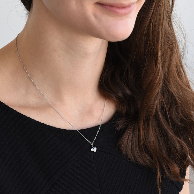 Minimalistische Kette mit Anhänger Loviise 82716