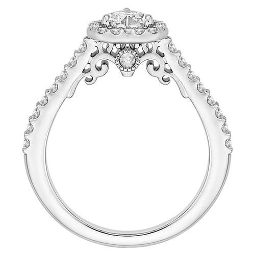 Verlobungsring mit Diamantherz Yazmin