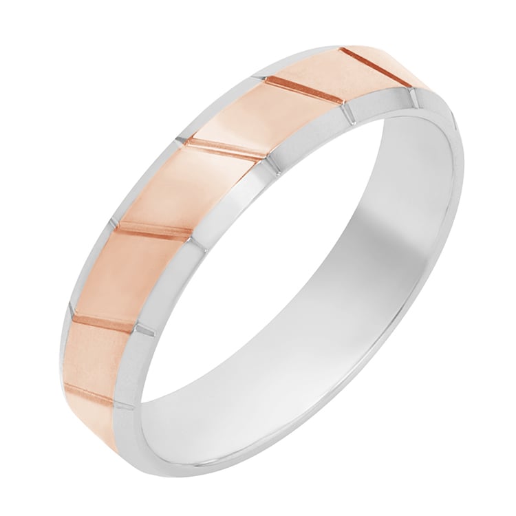 Ungewöhnliche Eheringe aus Gold Sonam 80374