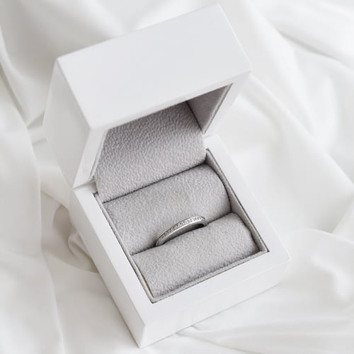 Eternity-Ring voller Lab Grown Diamanten Oliviero