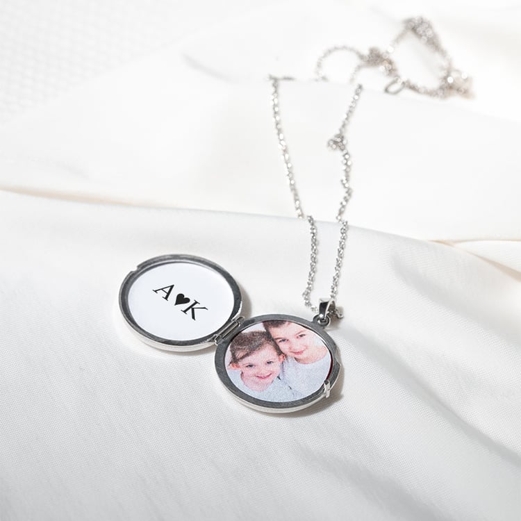 Silbernes Medaillon zum Öffnen 131720