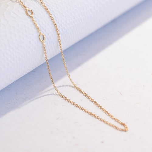 Ankerarmband 16, 17 und 18 cm in 14K Gold