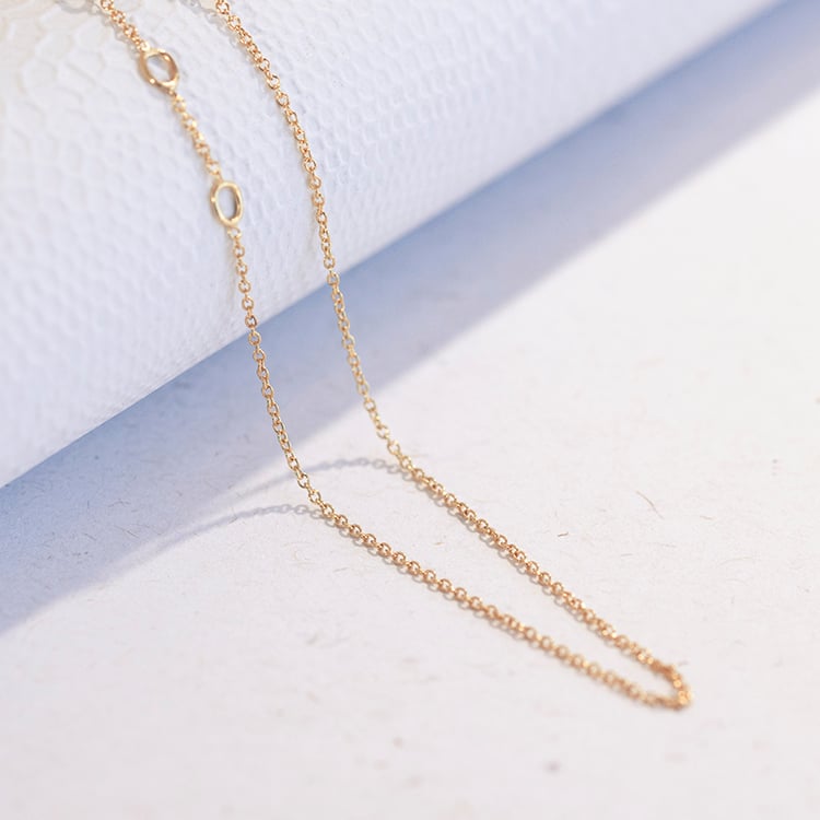 Ankerarmband 16, 17 und 18 cm in 14K Gold 109333