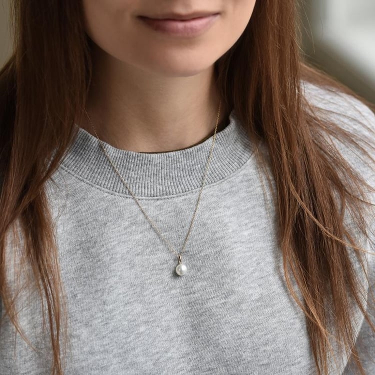 Zarte Goldkollektion mit Perlen Viliares 43029