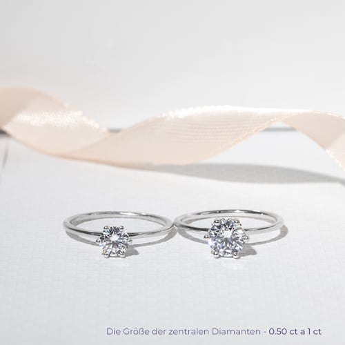 Verlobungsring mit einem Lab Grown Diamanten Birdie