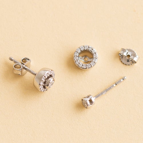 Ohrringe 2in1 mit Diamanten Annabel