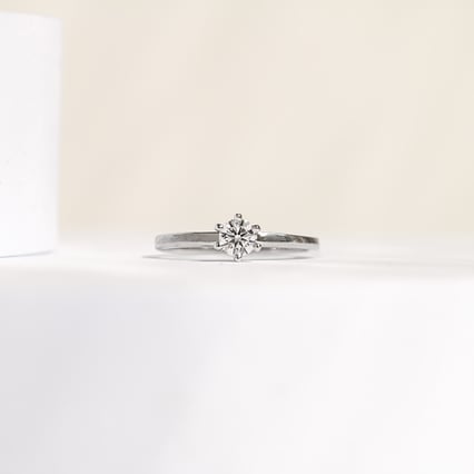 Verlobungsring mit Moissanit Rabby