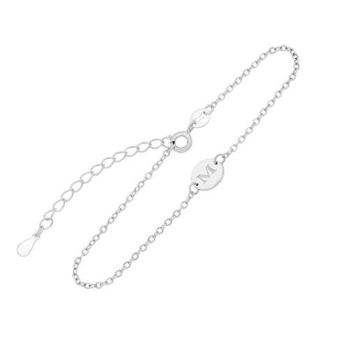Goldenes armband mit eines Buchstabens M Lima