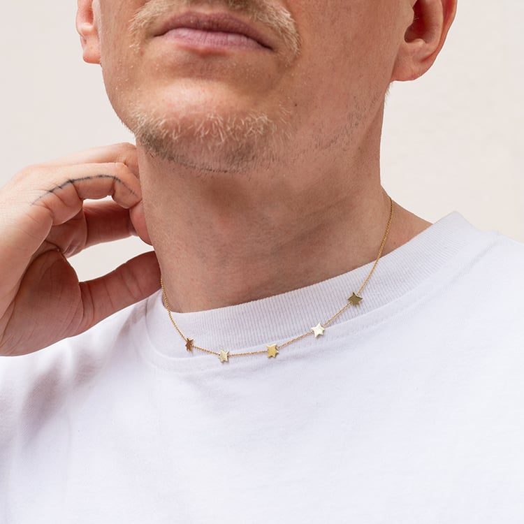 Kette mit Sternen Der Kleine Prinz 122904